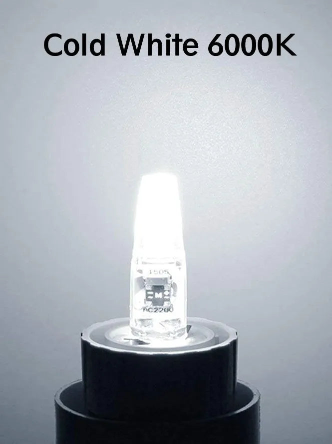 10pcs G4 LED Bulb 5W DC12V 220V 2835 SMD 10led Warm/Cold White 360 Degree Angle Chandelier Light Replace Halogen Lamp Lighting