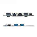 10*10cm Motherboard R-yzen 7940HS 8845HS 7840HS 7735HS 7535U 2 Lan RS232 2*DDR5 2*HD 2*Type-C 2*USB X86 NUC PC Motherboard