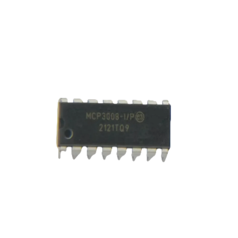 1PCS MCP3008-I/P Mcp3008 8-Channel 10-Bit ADC with SPI Interface for Raspberry Pi