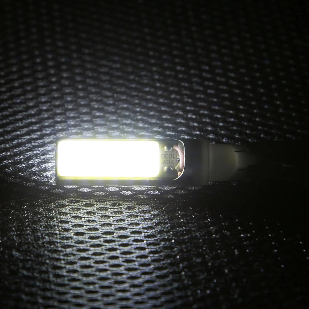 DC 12V 300LM LED COB Bulb Super Bright Xenon White T10 10W Fog Lamp Car Daytime Running Light