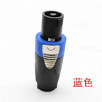 1PC Speaker Powercon connector Speakon 4 Pole Plug Male Professional audio power plug usb c connector  conector bico injetor JUY