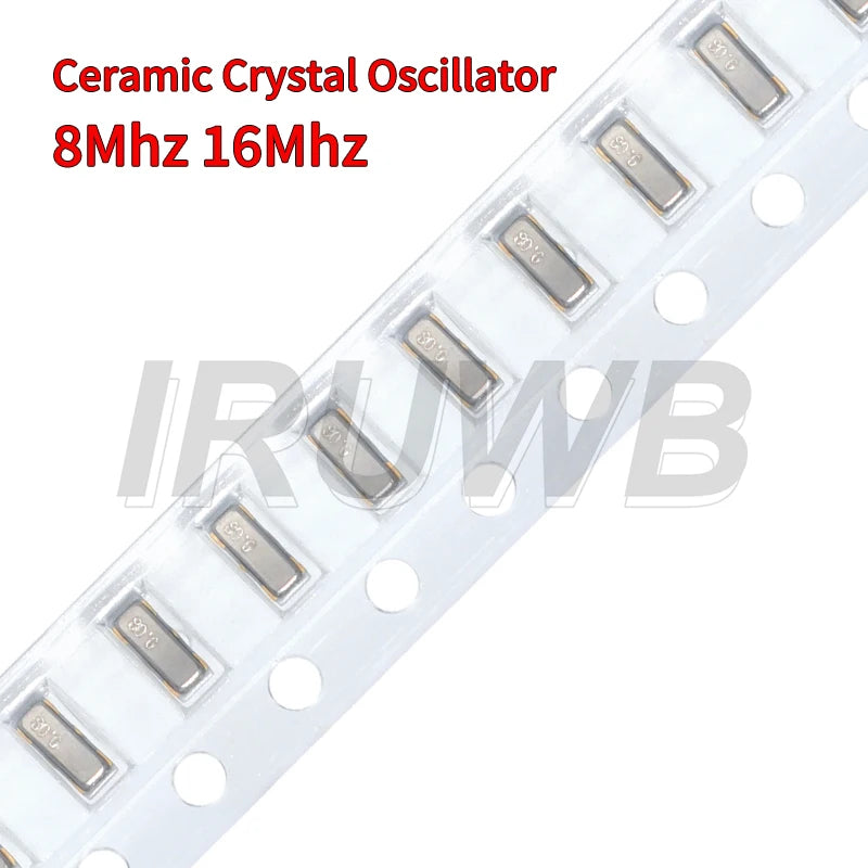 10PCS CSTCE16M CSTCE8M 3.2*1.3 Ceramic Crystal Oscillator 3213 8Mhz 16MHZ 8.000MHZ 3Pin SMD Ceramic Resonators