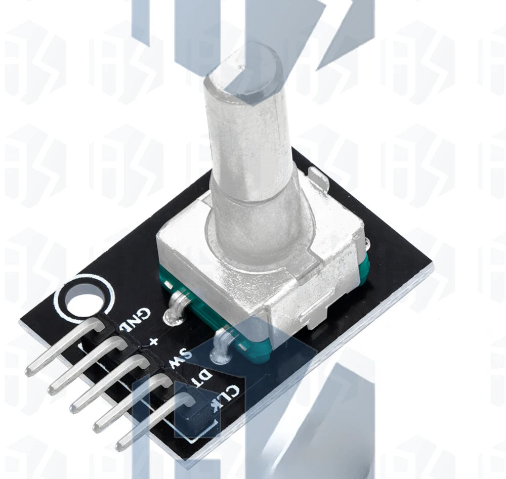KY‑040 / RV09 / EC11 360° Rotary Encoder Module, Rotary Potentiometer with Knob for Arduino