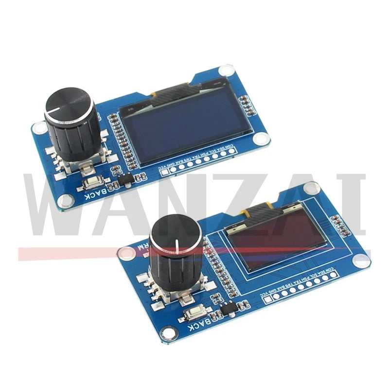 0.96 inch 1.3 inch OLED display screen combined with EC11 rotary encoder module 3.3-5V IIC interface