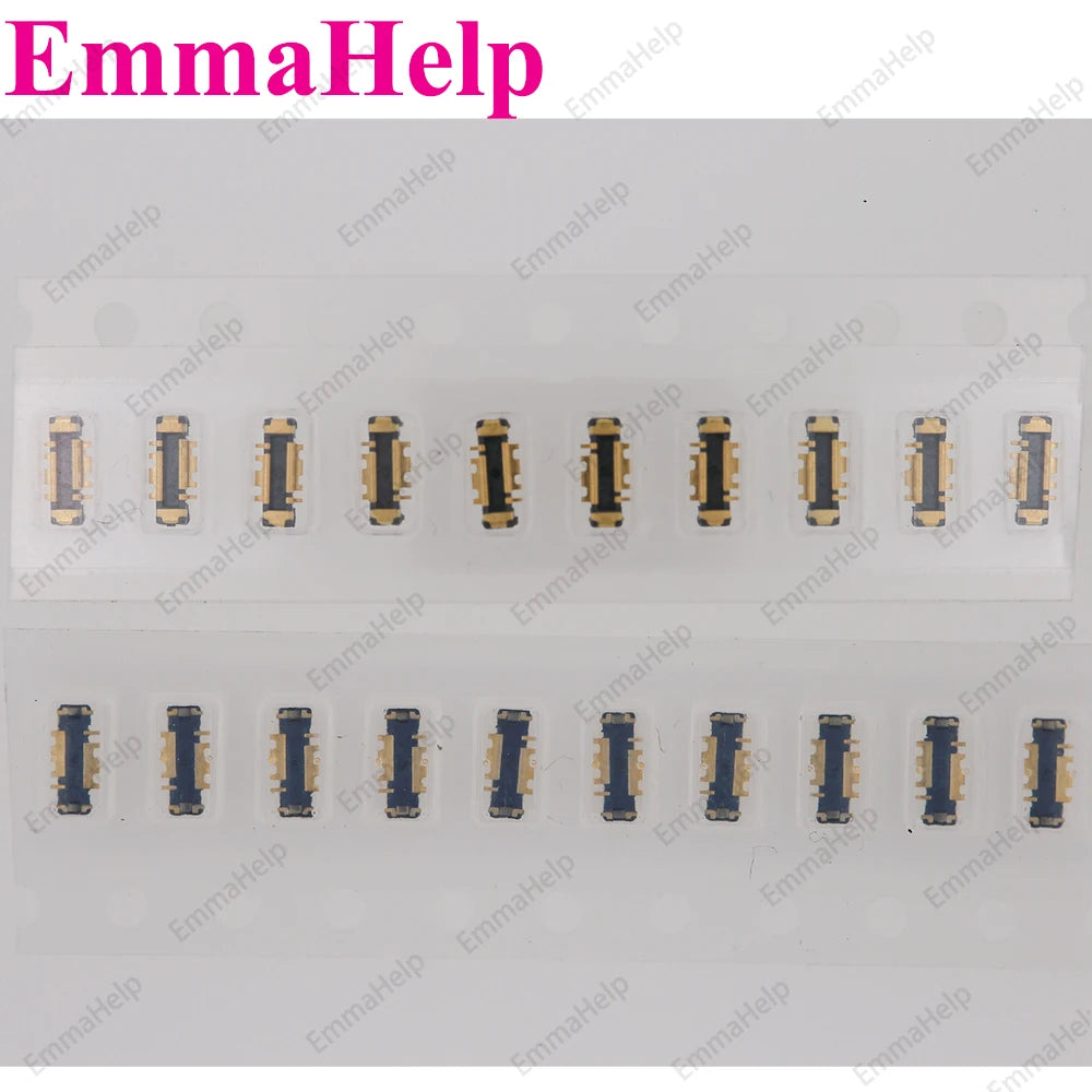10pcs Battery FPC Connector Flex Cable For iPhone 14 15 Plus 13 12 11 Pro Max 7 6S X XR 8 Plus Clip Plug