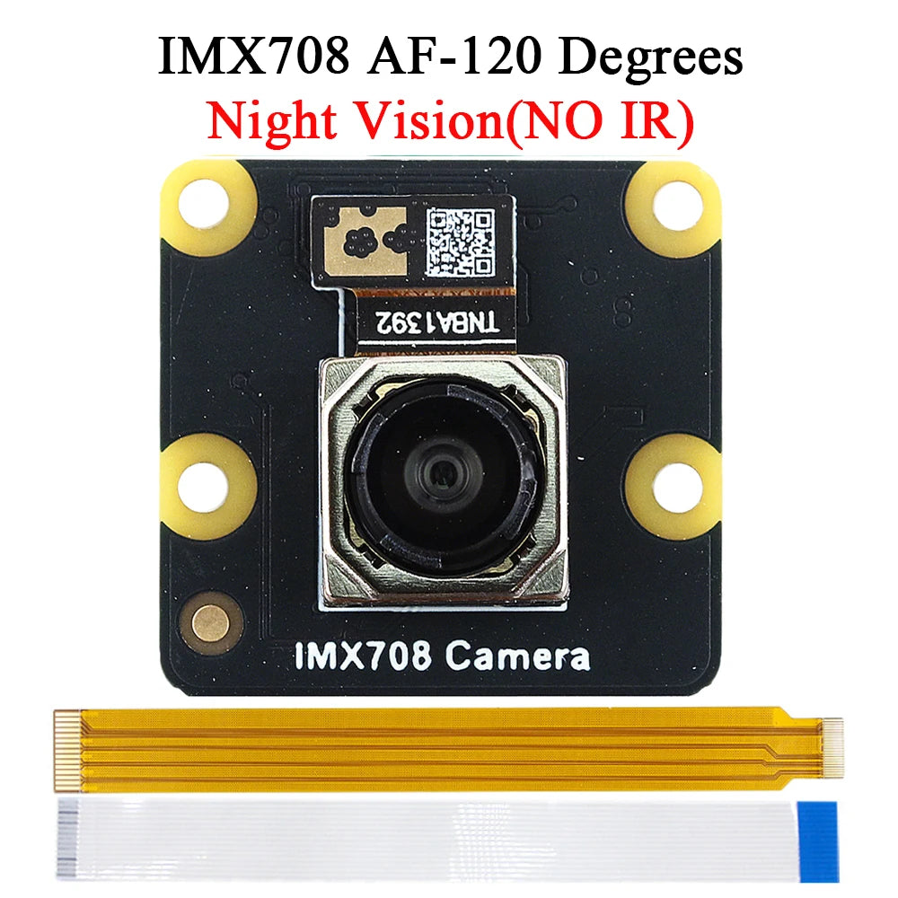 IMX708 Camera Module for Raspberry Pi 5 4 4B 3B+ ZERO 2 W HD 12MP Auto Focus 75 120 Degree Night Vision NO IR 22PIN CSI 15PIN