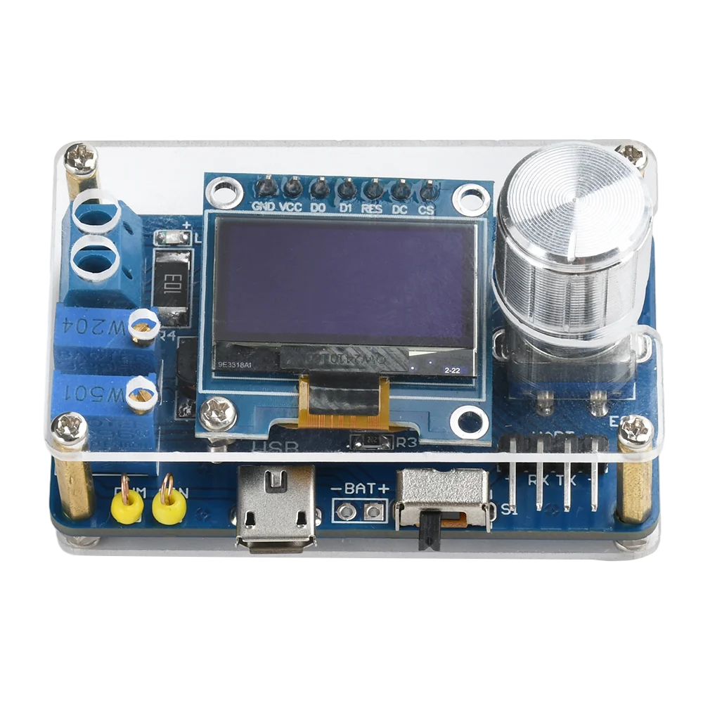 DIY Mini Digital Oscilloscope Kit STC8K8A Microcontroller Electronic Component  Soldering Practice Loose Kit