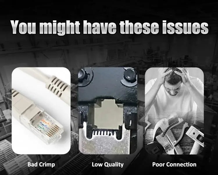 Pro'skit CP-342 End Pass Through Mini Crimper Pliers 8P8C RJ45 Perforated Crystal Head Crimp Tool 4in1 Ethernet LAN Stripper