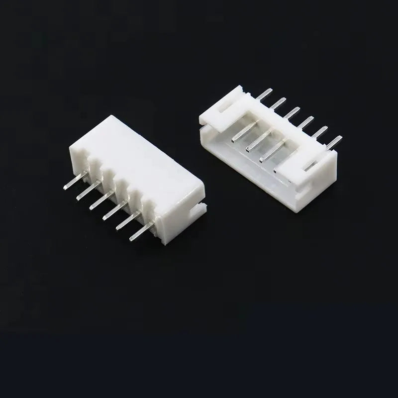 100PCS JST PH 2.0 2P 3P 4P 5P 6P 7P 8P 9P 10P 11P 12 Pin Header PH2.0 2mm Connectors Leads PH-AW PH-Y Curved Pins Male Shell
