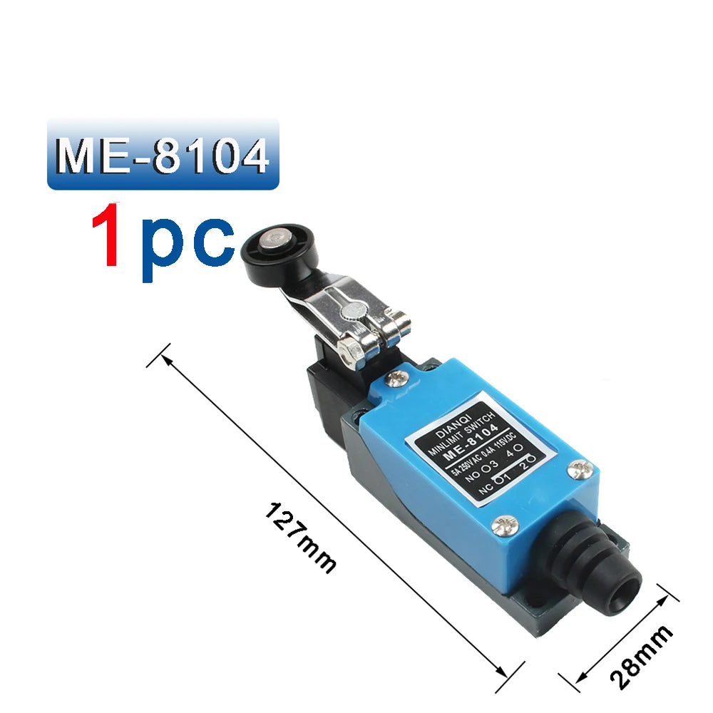 ME ME-8108 limit switch Rotary Adjustable Roller Mini Limit Switches TZ-8108 AC250V 5A NO NC 8108 8104 8111 8112 8122 8166 9101