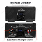 Car Radio Amplifier for Android Radio DSP Non Destructive Modification Speaker Enhance Sound Car Audio Processor 4 Channel