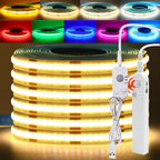 5V Motion Sensor Nigth Light COB Led Strip USB Battery Power 3mm 5mm 8mm PCB 320 LEDs Flex Lamp for Under Cabinet Kitchen Stairs