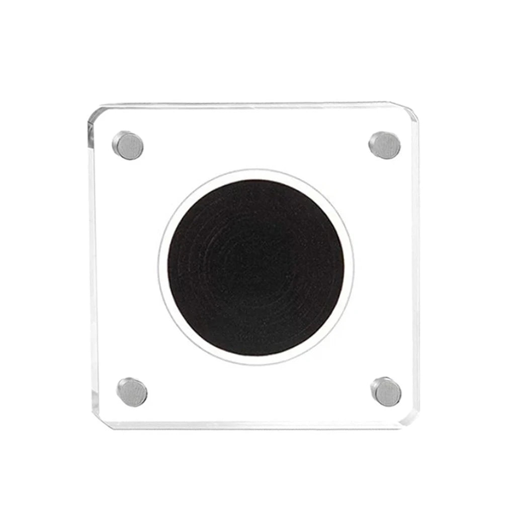 1Pcs Challenge Coin Holder Magnetic Acrylic Coin Case Square Display Frame with Capsule for 40/43/46/49/52/55mm Coins Storage