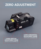SBAL-PL DBAL-PL CQBL-1 Laser IR/Red/Green Dot Laser Indicator Momentary Constant Quick Open Scout Light Connect Mount For 20MM