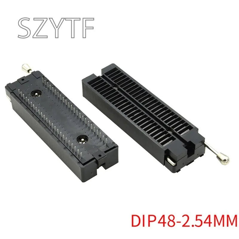 1PCS / LOT IC Locking Base Single Chip Microcomputer Chip Test Base Wide Narrow 24P 28P 32P 40P 48P