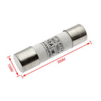 1Set RT18-32X AC 500V~690V 32A 1 Pole 10x38MM DIN Rail Mounting Fuse Holder Base With LCD LED Light & RO15 Ceramic Fuse 0.5A-32A