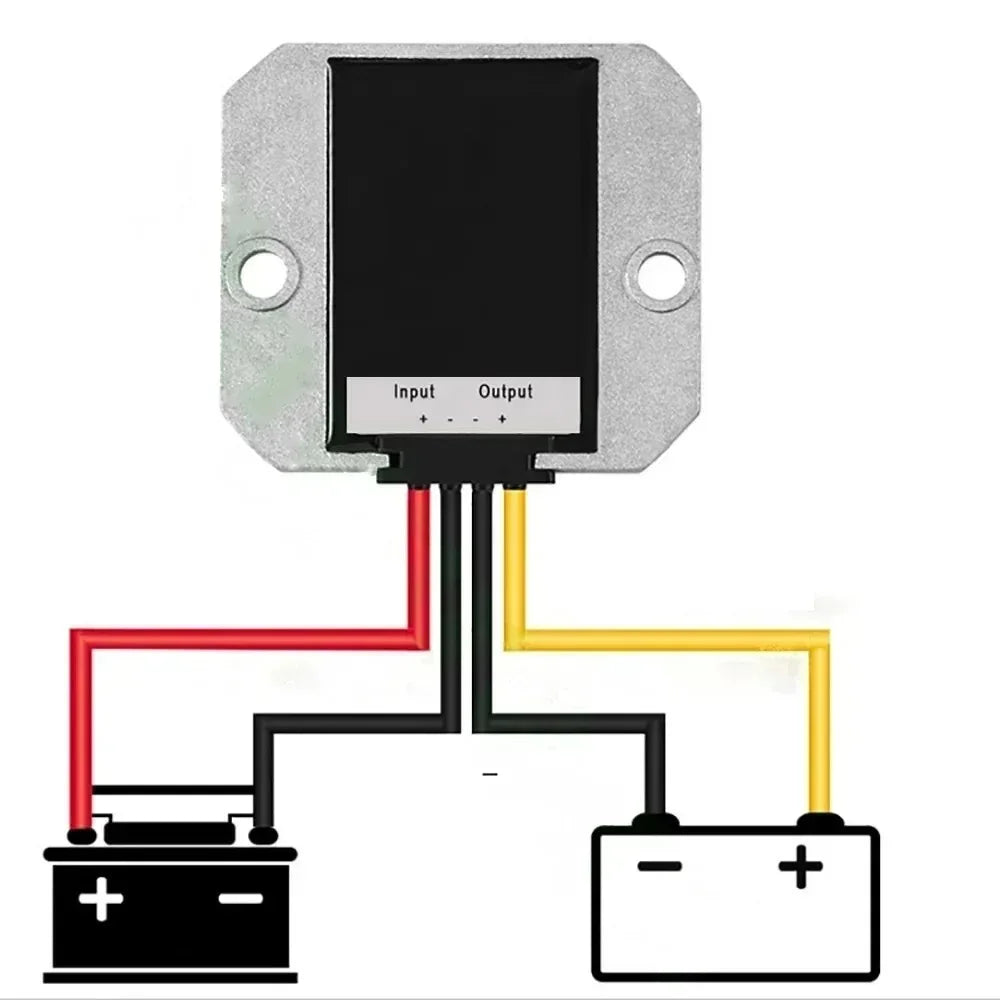 DC-DC 24V to 12V 15V-36V to 12V 5A 3A Step-Down Converter Car Power Module Buck Model Converter 24V 12V Waterproof Module