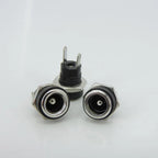 DC022B 5.5 X 2.1mm DC Power Jack Supply Socket Connector DC Female 2 Terminal 2 Pin Panel Mount Connector Plug Adapter 5.5*2.5