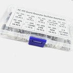 10Values HC-49S Quartz Resonator DIP Crystal Oscillator Kit 4MHz 6MHz 8MHz 12MHz 16MHz 24MHz 25MHz 48MHz 2Pin DIY Electronic Set