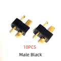 10PCS T-Type Plug Docking Socket T-Type Power Connector Male Female Connector Aircraft Model Cable