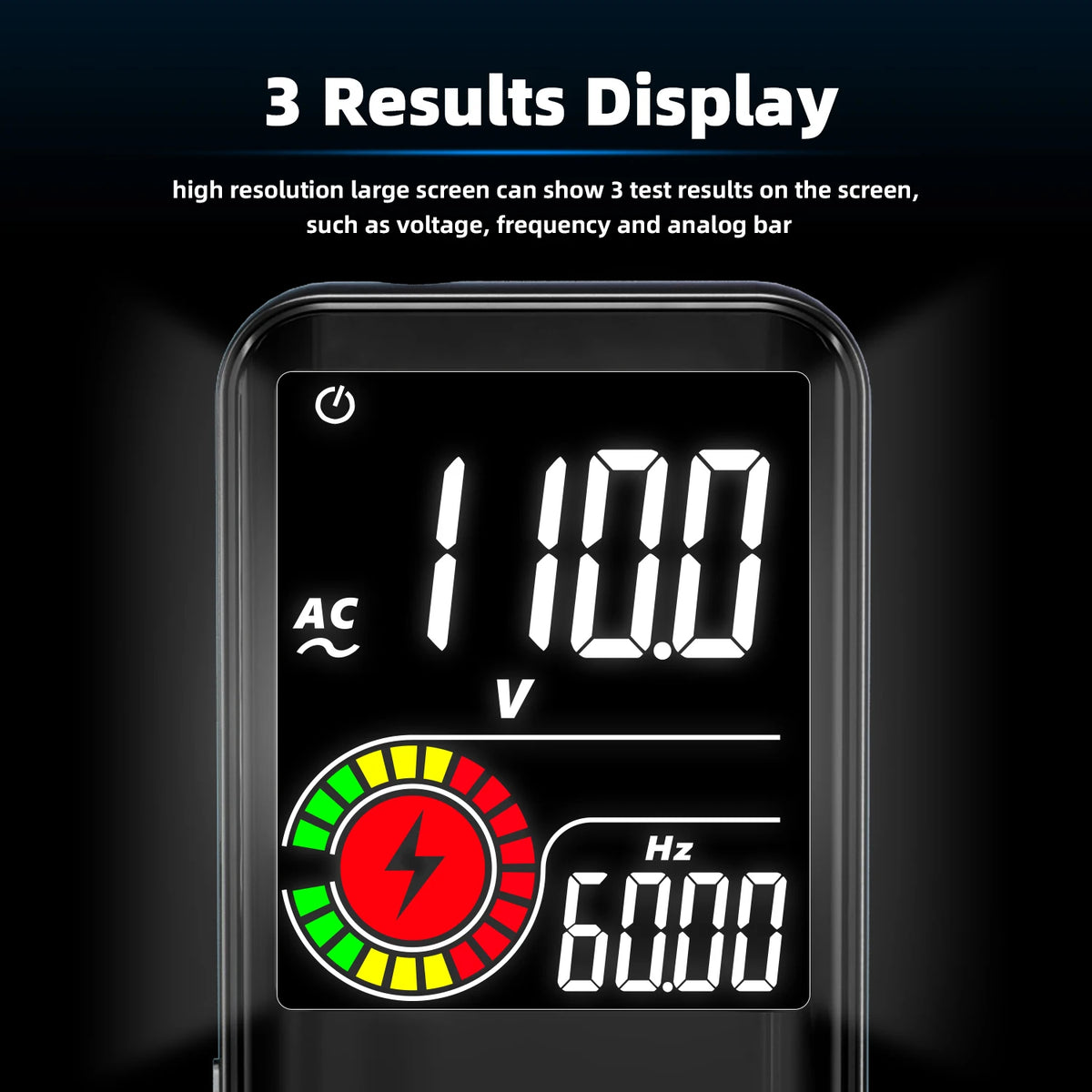 BSIDE Digital Multimeter Smart Electrician Tester USB Charge T-RMS DC AC Voltage Capacitance Ohm Hz NCV Professional Multitester