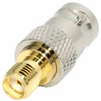 BNC Male Female Jack to SMA Female Jack Straight RF Adapter BNCK SMAK Coaxial Connector High Quality for SDR CCTV Camera Scanner