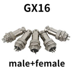 GX12 GX16 GX20 2/3/4/5/6/7/8/9/10 Pin Male Female Butting Wire Cable Circular Aviation Socket Plug Panel Connector Dropshipping