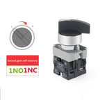 XB2 Rotary Switch 2/3 Position Self Locking / Self Resetting Selector Knob Switch 1NO/2NO/1NO1NC BD21 BD33 BD22 BD25 BD45 BD53