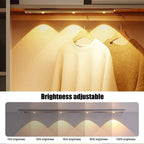 LED Cabinet Night Light Motion Sensor Wireless Ultra Thin Under Cabinet Lamp For Kitchen Bedroom Wardrobe Indoor Lighting