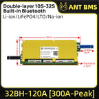 ANT Smart BMS 10-32S 72V 84V 96V BMS 120V High Voltage LiFePO4 Li-ion BMS for Electric Motorcycle with Bluetooth
