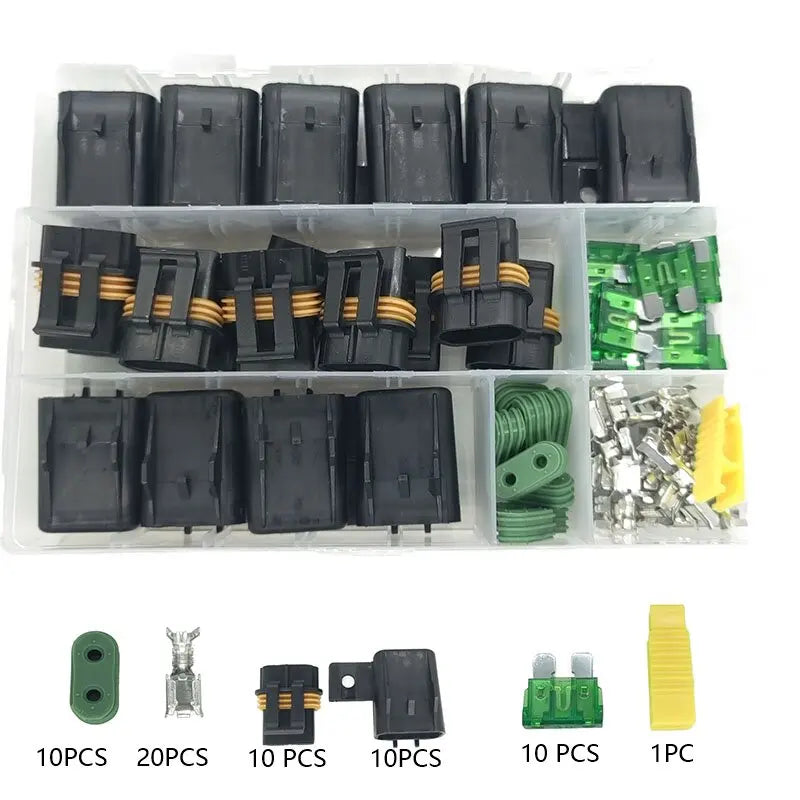 1A/2A/5A/7.5A/10A/15A/20A/25A/30A Fuse Box And ATC Blade Car Fuse Holder For Auto Vehicle RV Truck Trailer Modified Fuse Socket