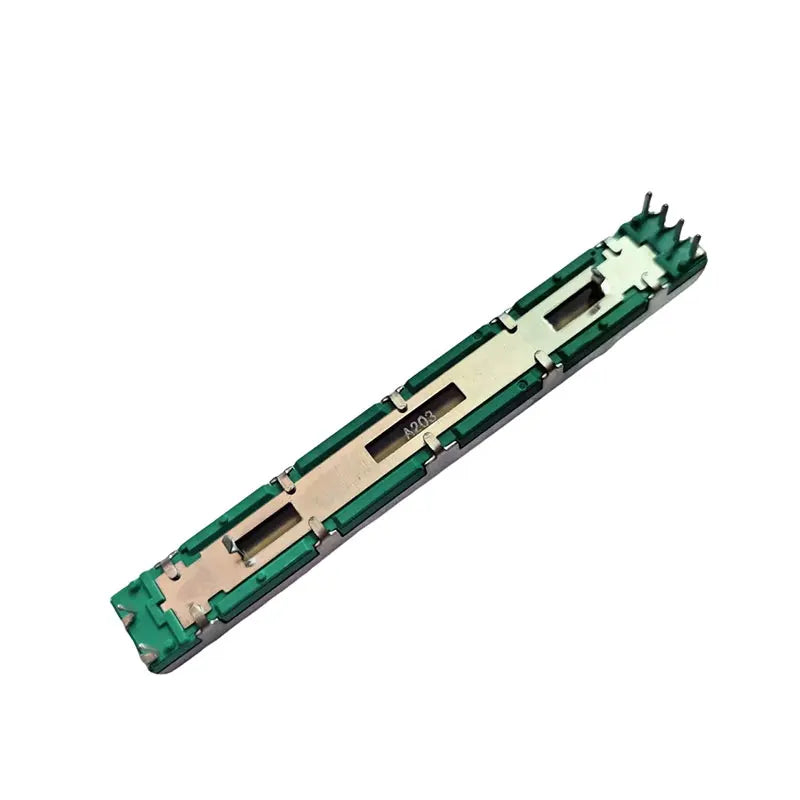 5PCS Straight Slide Liner Potentiometer Mixer Fader Variable Resistors B103 10K Ohm 75mm Dual Channel Fader A10K A20K A50K D10K