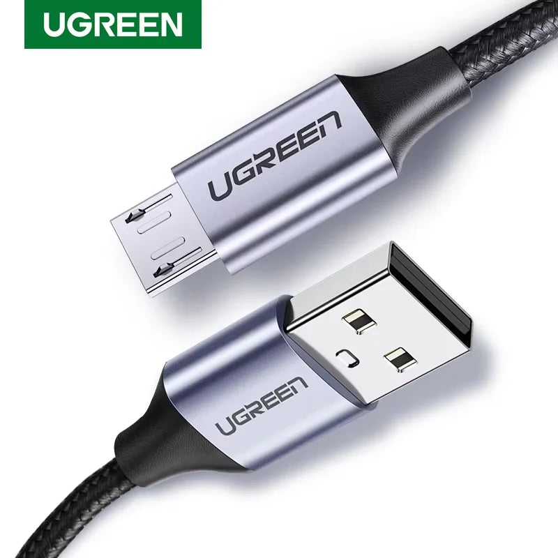 UGREEN Micro USB Cable Fast Quick Charger Cable USB to Micro USB 2.0 Android Charging Cord for Samsung Galaxy S7 S6 Note Wire