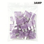 AGASHE 1‑40AWG Inline Blade Fuse Holder 30PCS Blade Fuse Kit Auto RV Truck Boat Marine Vehicle Circuit Protection Replacement