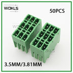 KF2EDGKN 3.5MM 2P ~ 12P PCB PLUG-IN TERMINAL BlOCKS  15EDGKN-3.5