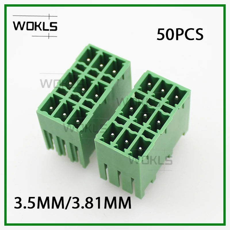 KF2EDGKN 3.5MM 2P ~ 12P PCB PLUG-IN TERMINAL BlOCKS  15EDGKN-3.5