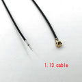 New 200PCS U.FL Female Single-head Connector 1.13mm RG1.13 Cable