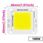 10Pcs Super Power LED Chip 100W 70W 50W 30W 20W 10W 27-36V For Floodlight Spotlight Bulbs Diode LED Ceiling Light Lamp Source