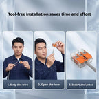 10Pcs WAGO 221‑412 221‑413 221‑415 221‑612 221‑613 221‑615 221‑2411 Electrical Wiring Terminal Connectors