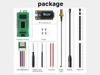 Heltec V4 WIFI Lora 32 Meshtastic GPS package ESP32-S3 SX1262 Dev-Board Kit Case Green Antenna GPS Module Installable Meshcore