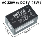 HLK-PM01 HLK-PM03 HLK-PM12 AC-DC 220V to 5V/3.3V/12V Mini Power Supply Module Intelligent Household Switch HLK-5M05