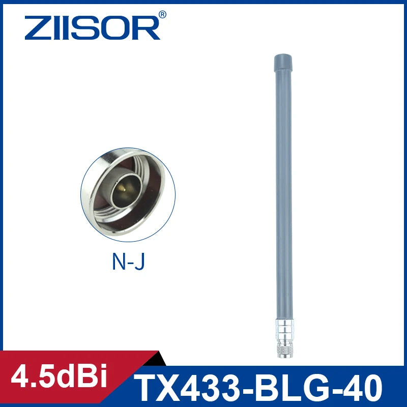 LoRa 433MHz IoT Antenna Meshcore 433MHz Meshtastic LoRaWAN Aerial N Male for Gateway Meter Reading Для промислового IoT Антена