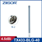LoRa 433MHz IoT Antenna for Outdoor 433MHz LoRaWAN Aerial N Male 4.5 DBi 40cm in Stock Fiberglass Antenna for Smart Agriculture