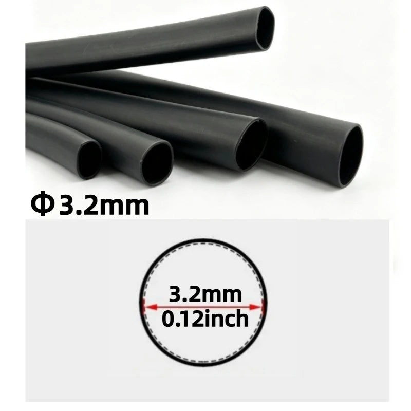 3M 3:1 Heat Shrink Tube With Double Wall Glue Tube Diameter 1.6/2.4/3.2/4.8/6.4/7.9/9.5/12.7/15.4/19.1/25.4/30/39/50mm