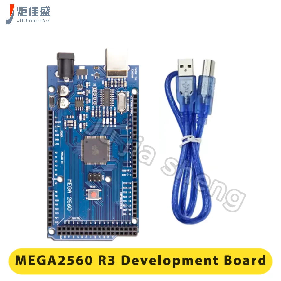MEGA2560 R3 CH340G with Data Cable Open Source Development Board for Arduino Mega R3 Development Board ESP8266