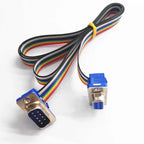 1pcs D-SUB DB9 DB15 DB25 DB37 DIDC 9 15 25 37Pin Male Female Cable D-SUD Serial Port Connector Adapter RS232 COM Extension Cable
