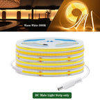 3MM 5MM 8MM COB LED Light Strip 5V 320LEDs PIR Motion Sensor Flexible Night Light USB/AAA Battery Powered Tape 3000K 4000K 6000K