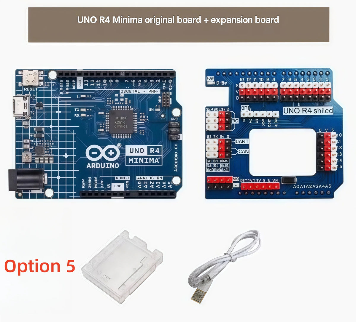 Arduino UNO R4 Minima/WiFi version original motherboard controller kit