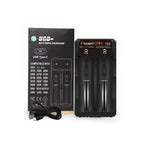 POWERKAN Battery Charger, Type-C USB Input, for 3.7V Li-ion Batteries Compatible with 2665016340 14500 21700 18650 Charging