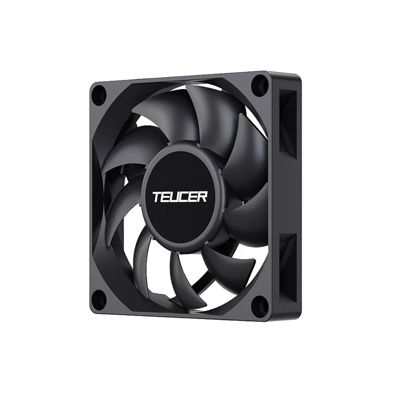 TEUCER UT-60 Slim 60mm PC Case Fan 3500RPM High Airflow CPU Cooler 6/7CM Ultra-thin Cooling Fan